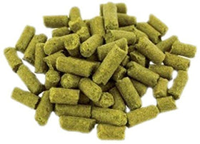 BSG Mosaic Hop Pellets closeup of pellets emphasizes alpha-acid potential for bold IPAs.