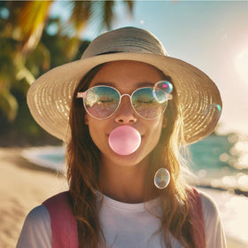 Bubble Jug 90s nostalgia evokes childhood memories with tropical flavor.