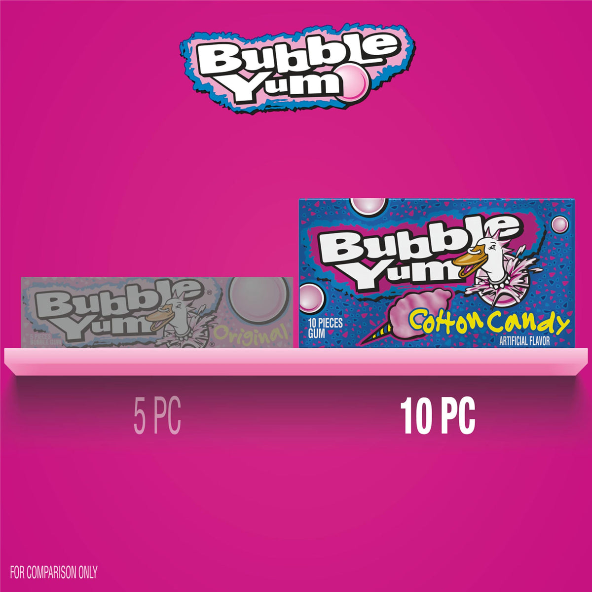 Bubble Yum bulk 12-pack box displayed for convenient sharing at events