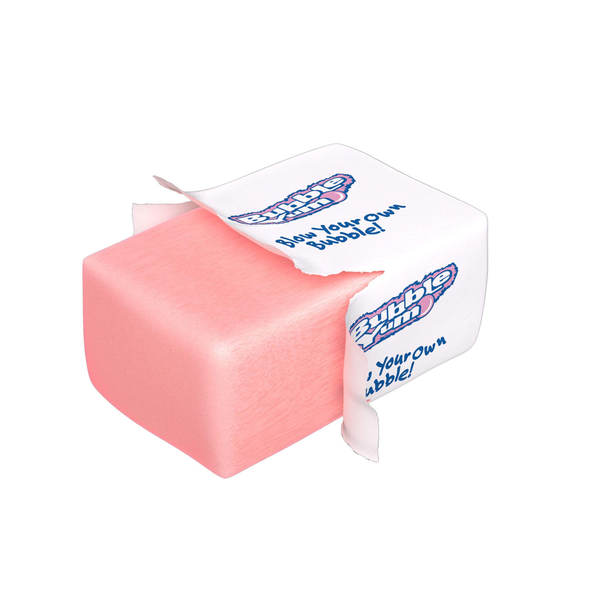 Bubble Yum Original box on a desk as a midday chewy treat.