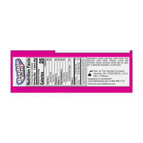 Desk-friendly Bubble Yum Original Flavor snack pack for quick chew.