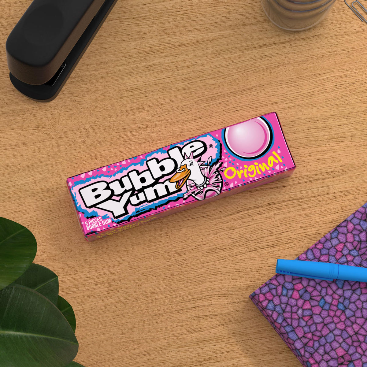 Bubble Yum Original pack ideal for party favors during celebrations.