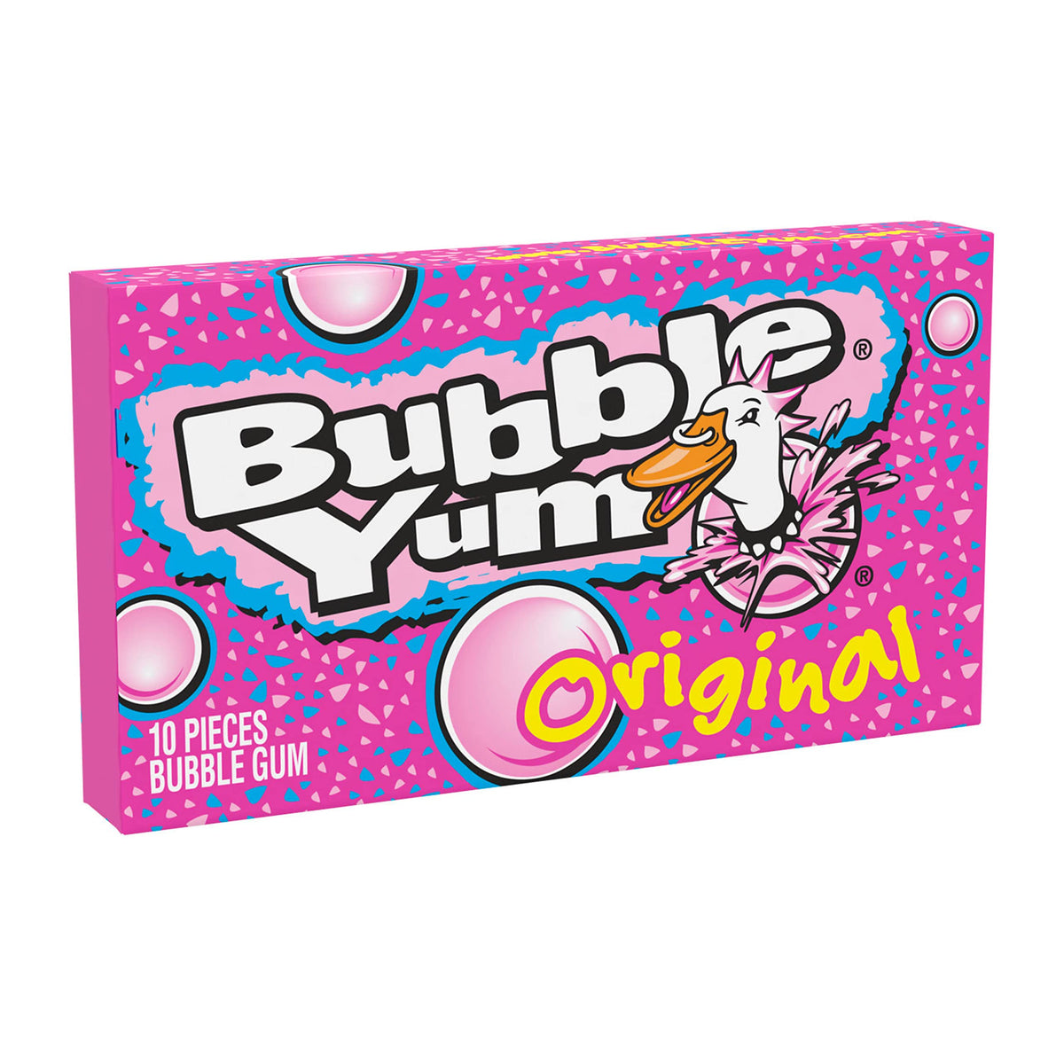 Bubble Yum Original Flavor gum as a sport event snack.