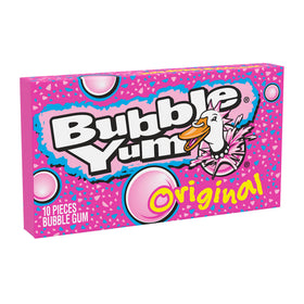 Bubble Yum Original Flavor gum as a sport event snack.