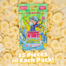 Bubblegum Kids low-calorie gum at five calories per two pieces.