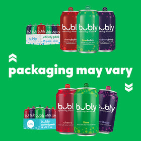 Bubly lime flavor visual showcasing zesty, refreshing notes