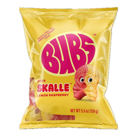 BUBS sweet-banana-toffee-ovals bag offers balanced sweet-sour bliss for sharing.