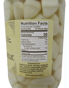 Buc-ee's Pickled Habanero Garlic on a cheese platter for a zesty topping pairing
