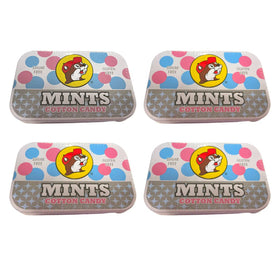 Buc-ee's sugar-free cotton candy mints pack for on-the-go freshness