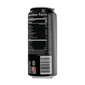 Bucked Up Breezy Blast 12-count pack side view ready-to-drink on the go.