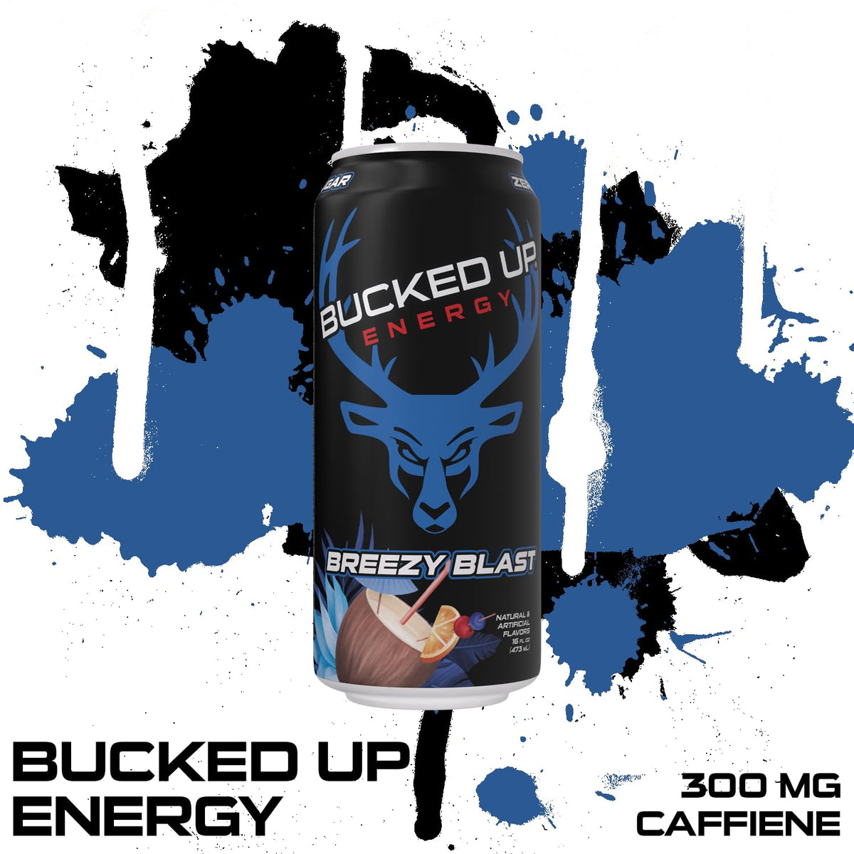 Bucked Up Breezy Blast can in a cooler for travel and daily routines.