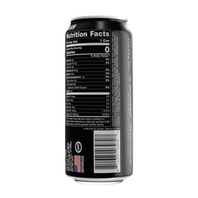 Bucked Up 12-pack display highlighting zero sugar option