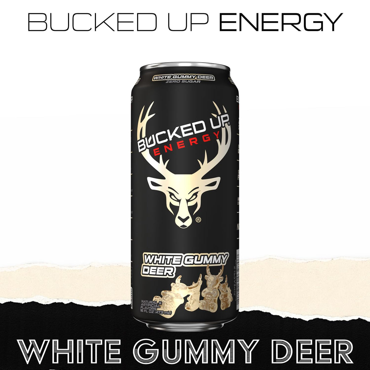Bucked Up can on table beside gym gear for pre-workout use