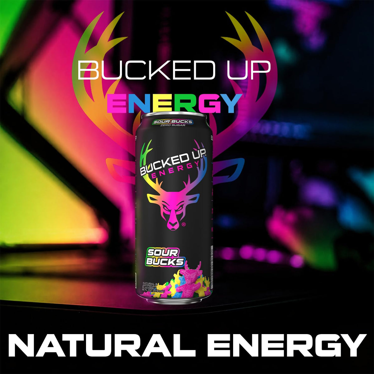 Bucked Up Sour Bucks 300mg pack shot highlights value for multi-pack buyers.