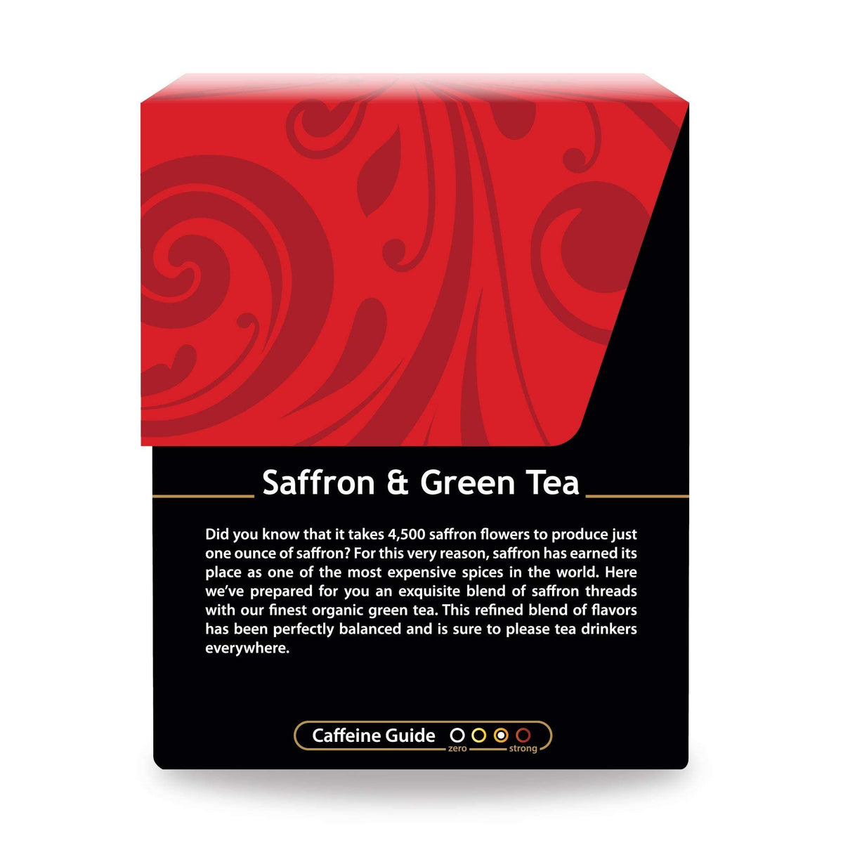 Buddha Teas saffron green tea infuser—easy brew for a caffeinated daily ritual.