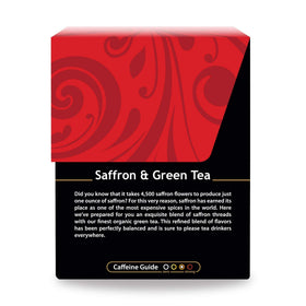 Buddha Teas saffron green tea infuser—easy brew for a caffeinated daily ritual.
