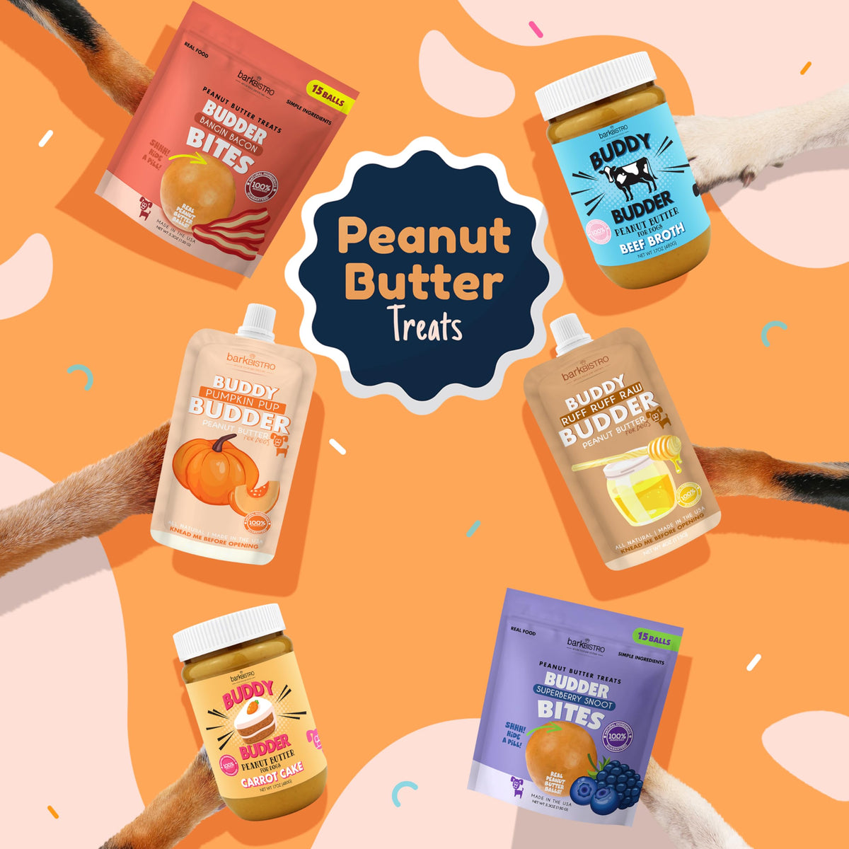 Portable Buddy Budder snack for on-the-go dogs