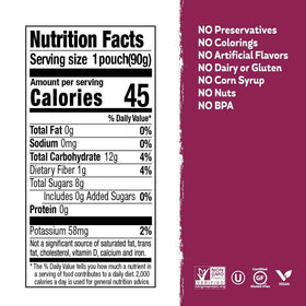 Buddy Fruits 18-pack display indicating pantry-friendly snacking option