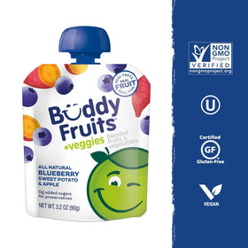 Buddy Fruits 3.2oz applesauce pouch ideal lunchbox snack