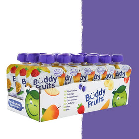 Buddy Fruits preservative-free colorings-free pouch for pure fruit taste