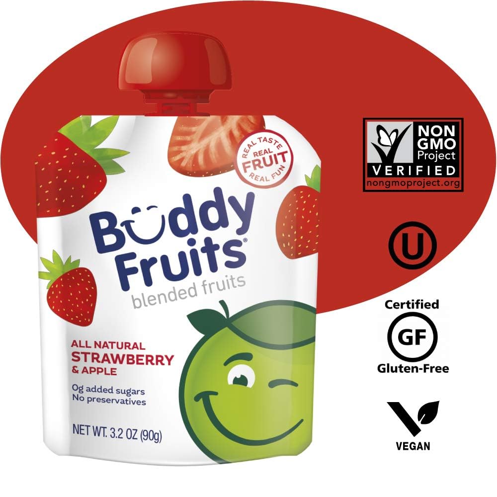 Buddy Fruits Snacks To Go BPA-free packaging ensures safe everyday snacks