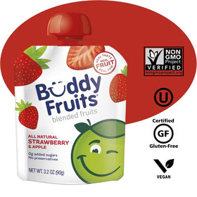 Buddy Fruits Snacks To Go BPA-free packaging ensures safe everyday snacks