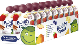 Buddy Fruits Cinnamon Applesauce pouch, 3.2oz, on-the-go with real fruit flavor
