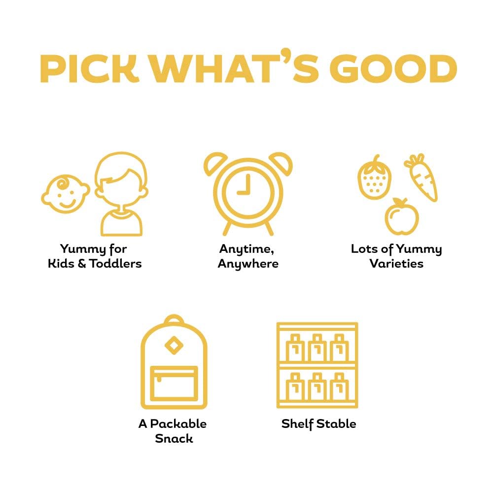 Buddy Fruits non-GMO label highlights natural ingredient standards.