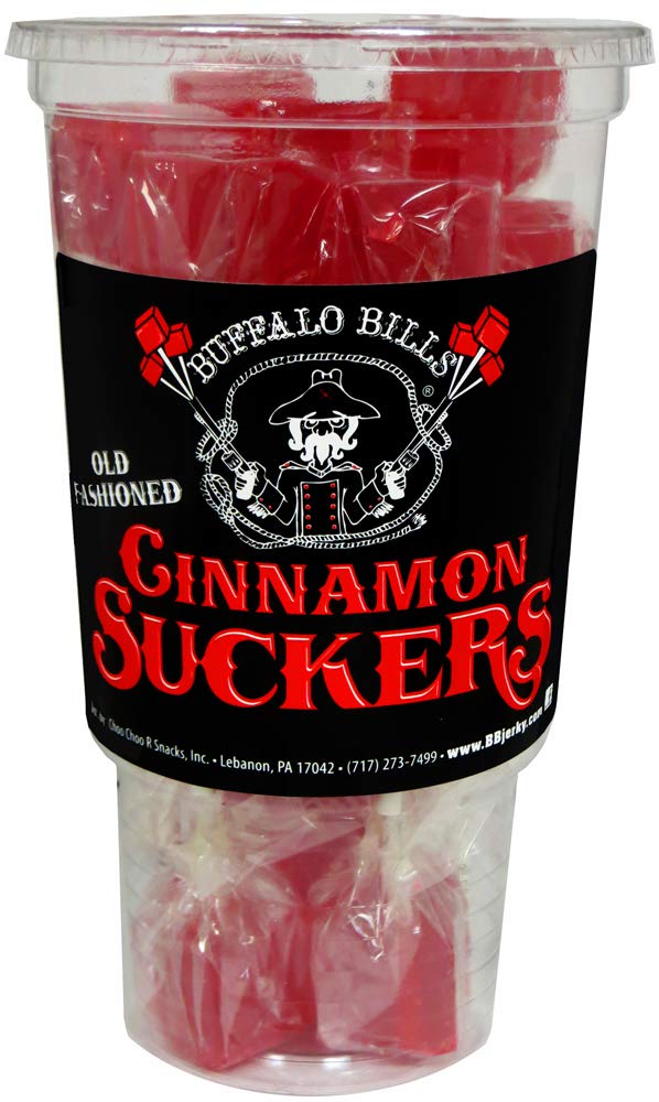 Buffalo Bills Cinnamon Sucker wrapper detail, easy-off packaging for quick handling