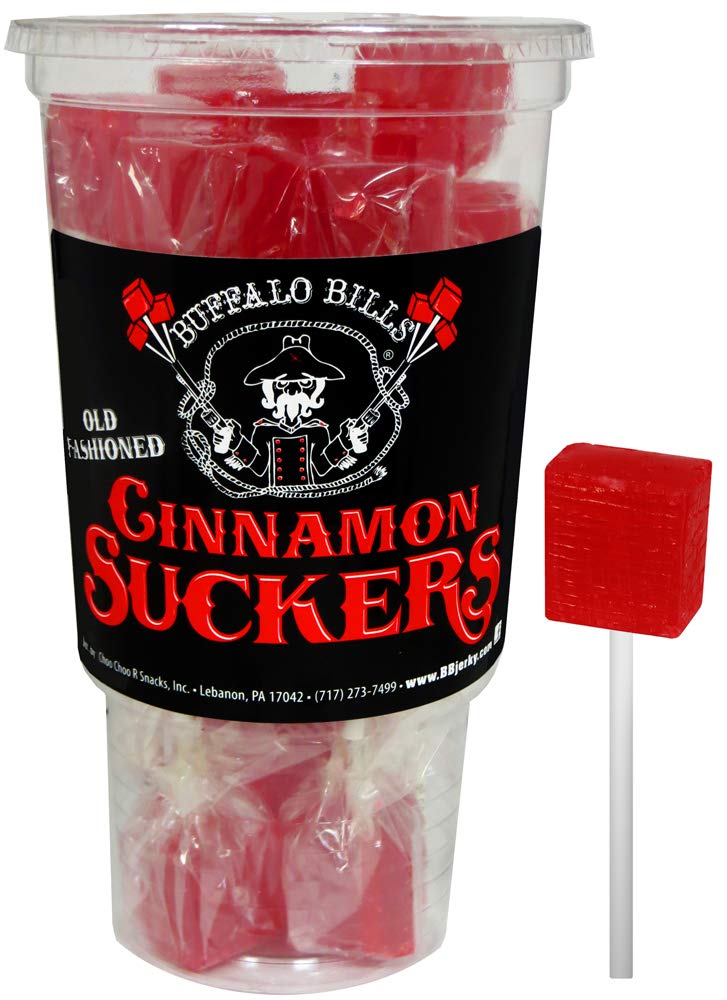 Buffalo Bills Cinnamon Suckers cup of 18, ideal party favors and nostalgic treat