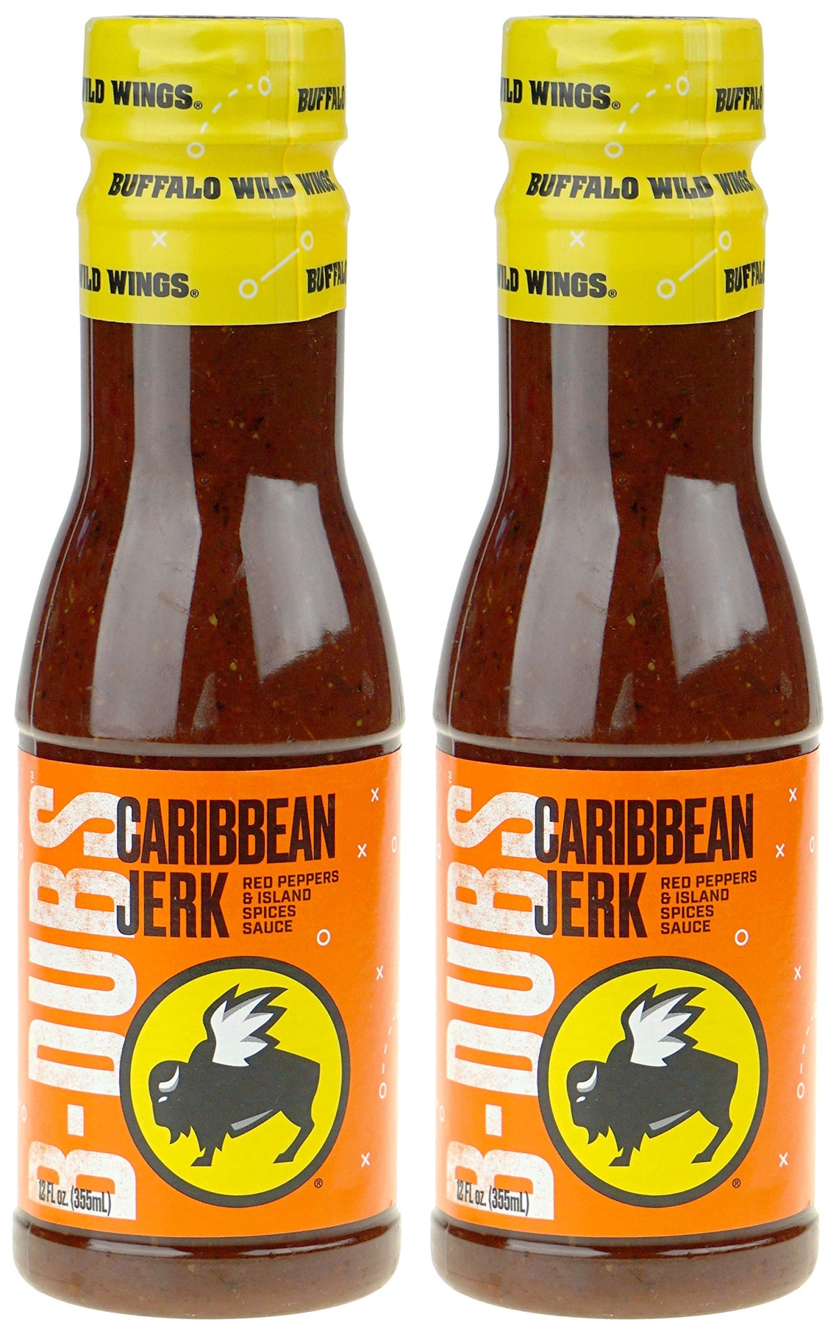 Buffalo Wild Wings Caribbean Jerk sauce 2-pack pour for chicken and ribs