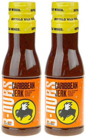 Buffalo Wild Wings Caribbean Jerk sauce 2-pack pour for chicken and ribs