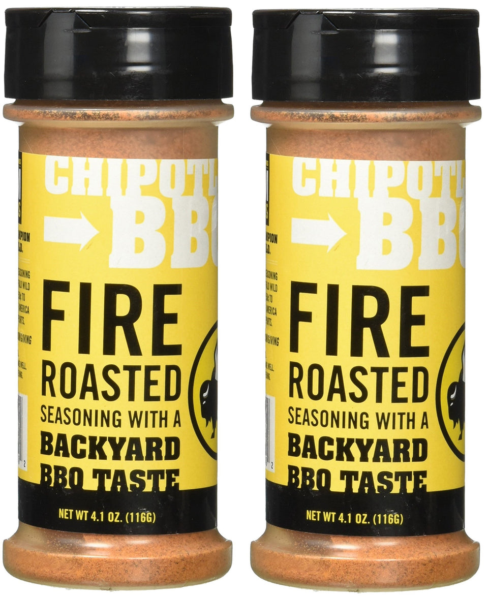 Buffalo Wild Wings Chipotle BBQ sauce 2-pack bottles for glaze on wings and ribs.