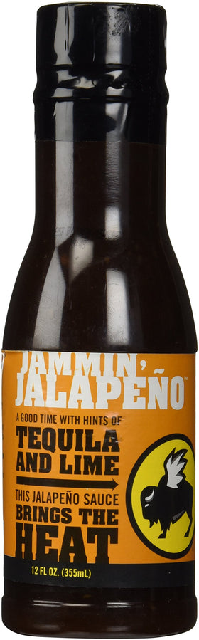 Buffalo Wild Wings Jammin Jalapeño sauce bottle for wings and dipping