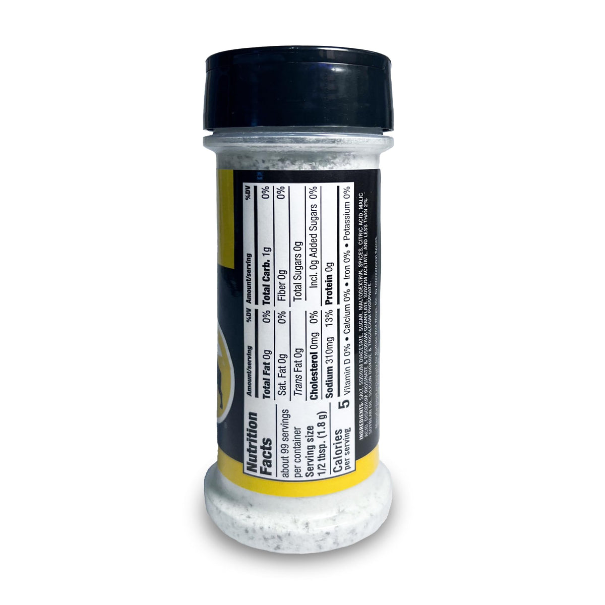 Buffalo Wild Wings Salt & Vinegar seasoning setup on kitchen counter for meal prep