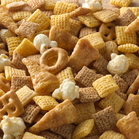 Bugles caramel snacks made-in-usa label signaling domestic production quality.