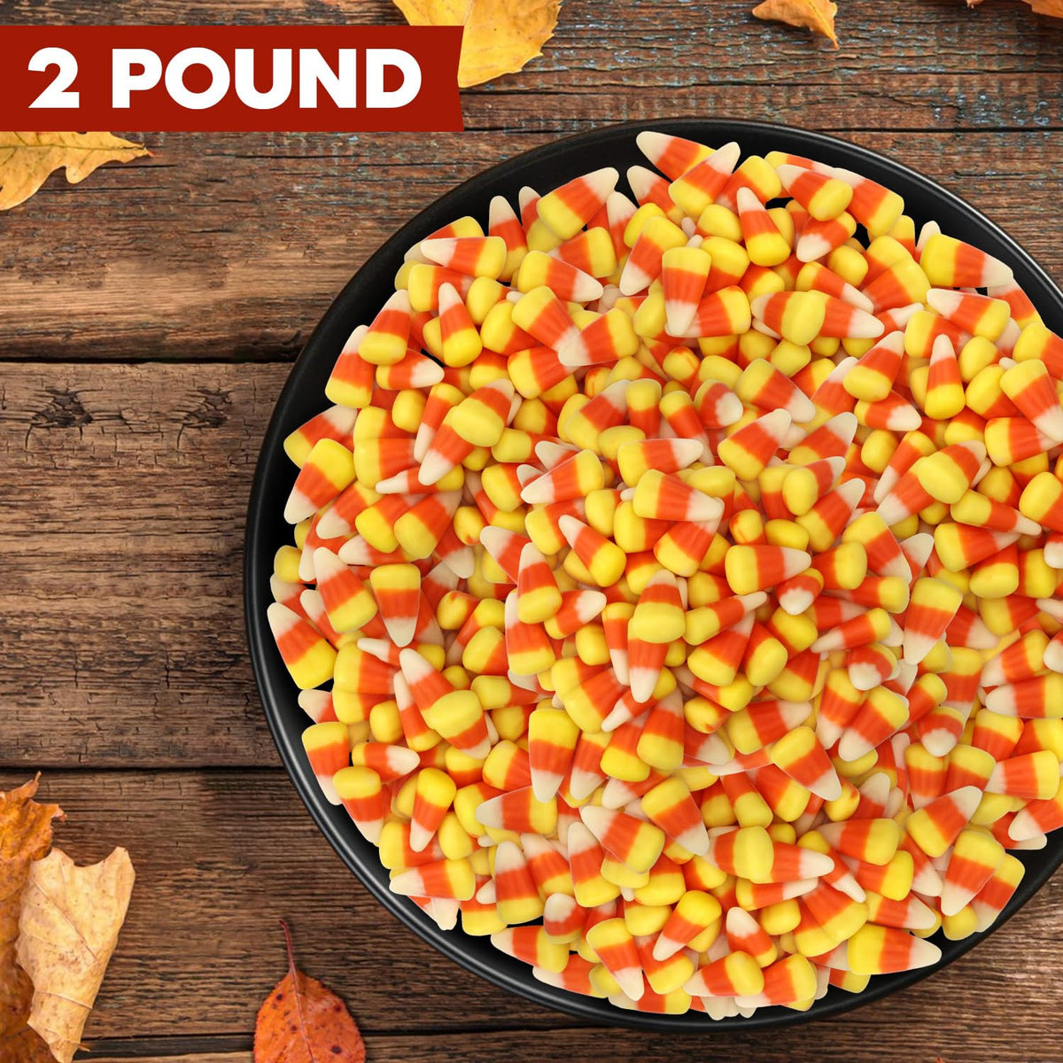 Buha Sweets Candy Corn 2-lb pack ready to share in pantry