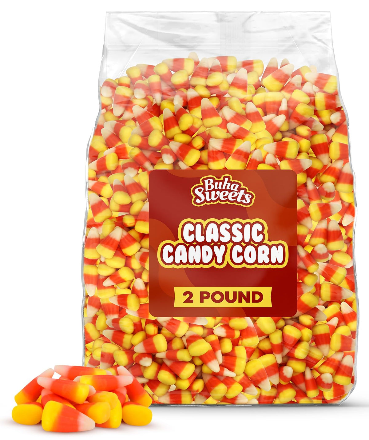 Buha Sweets Candy Corn bulk bag ideal for party bowls and buffets