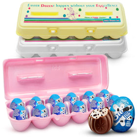 Buha Sweets Easter Cookies & Cream Eggs 36-count pack for festive party displays