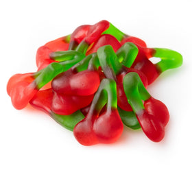 Buha Sweets Happy Cherries deliver juicy cherry flavor and soft texture for snacking.