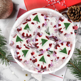 Individually wrapped Buha Sweets mint nougats stay fresh for sharing.