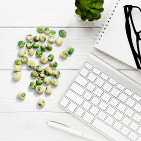 Buha Sweets Wasabi Peas perfect party snack or trail mix add-in.