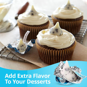 Blue chocolate candy with creamy center from Buha Sweets, ideal for events.