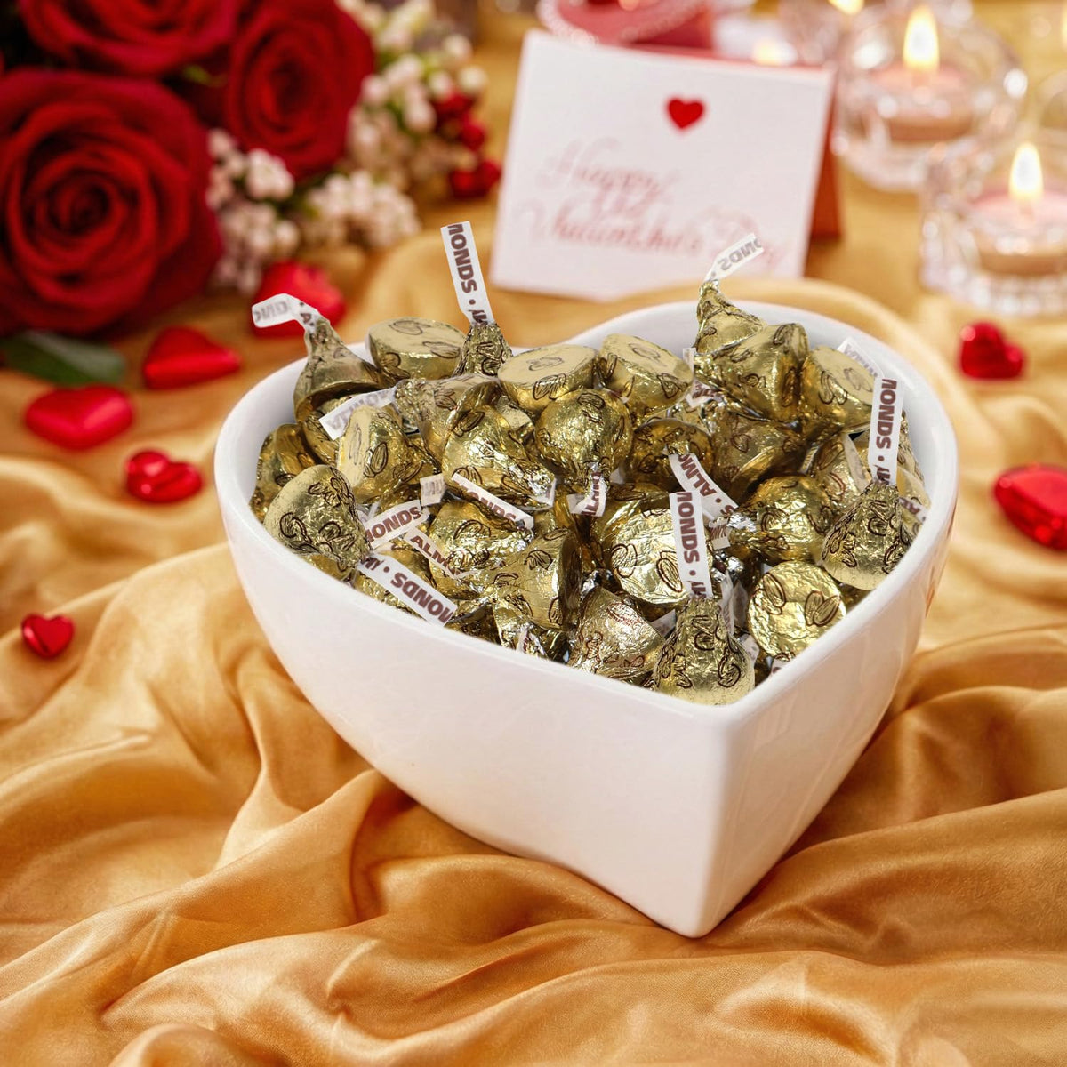 Buha Sweets wedding dessert table display featuring luxury wrappers and indulgent treats.