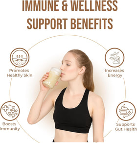 BUIE Golden Irish Sea Moss sun-dried pieces showcase authentic, raw nutrition.