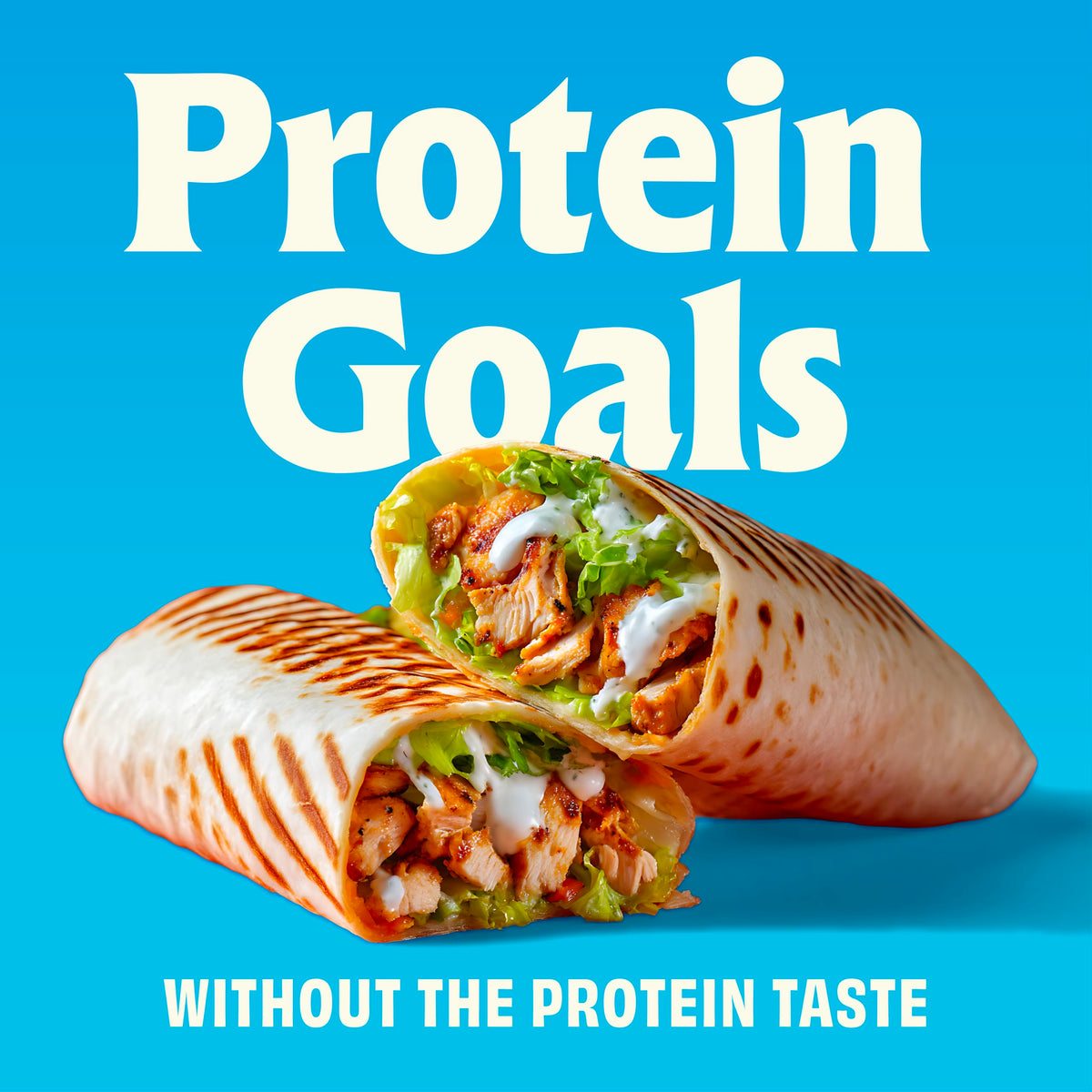 Protein Ranch Dip Mix in a bowl being stirred for creamy texture.