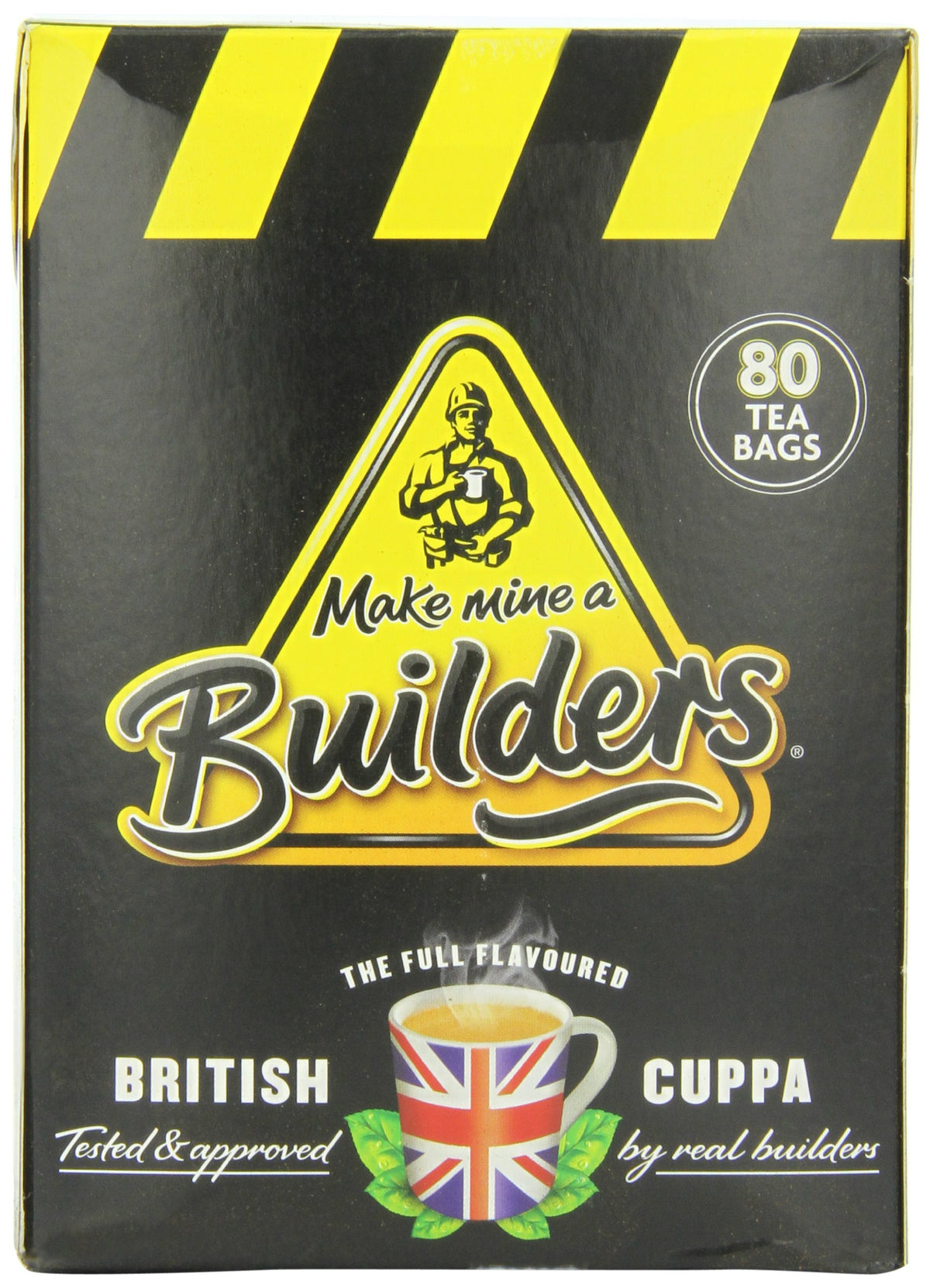 Builders Teabags premium tea leaves from worldwide estates for consistent flavour.