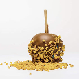 The Bulk-Priced Food Shoppe dessert topping enhances bakery displays.