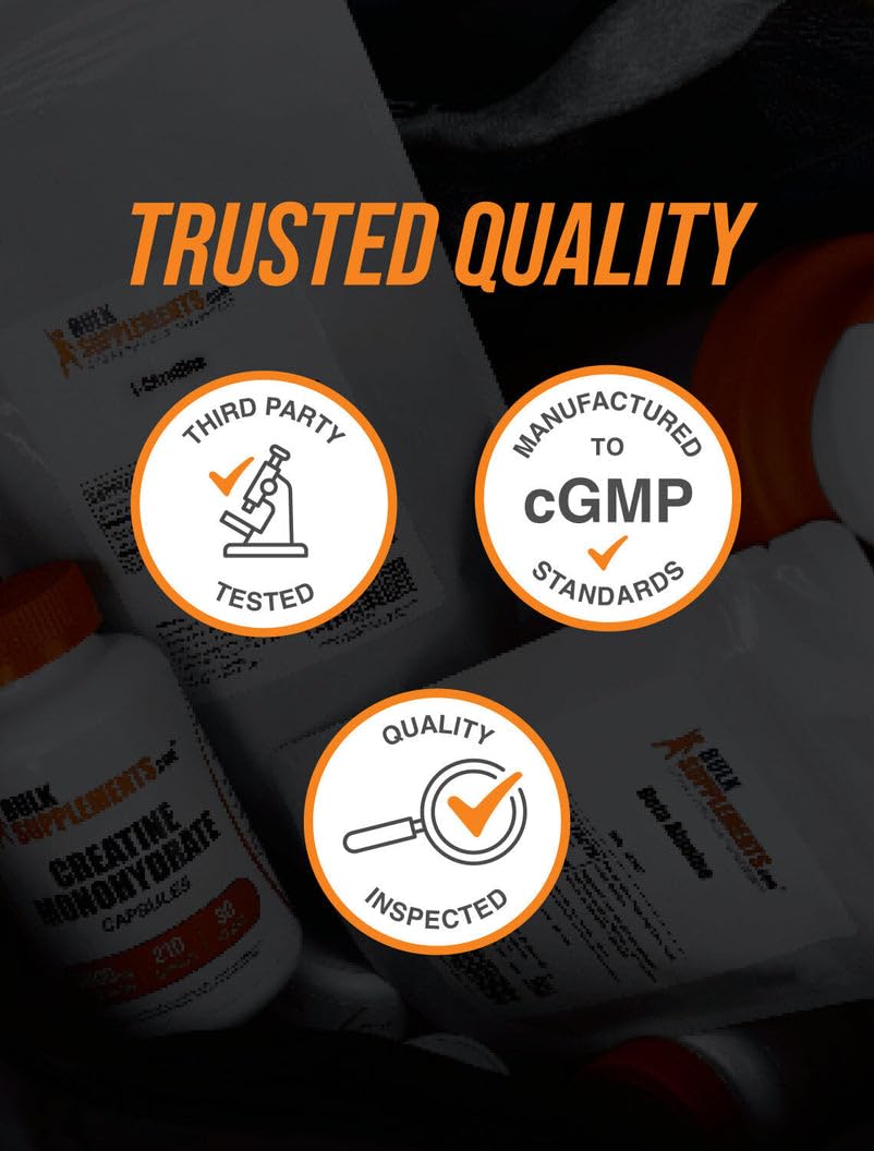 BulkSupplements Organic Mango Powder label highlights natural mango flavor.