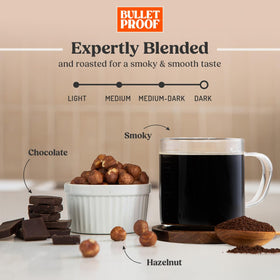 Bulletproof French Kick pods pack viewed, easy single-serve for quick caffeine boosts.